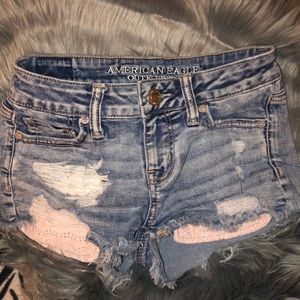 Size O American Eagle Shortie Shorts